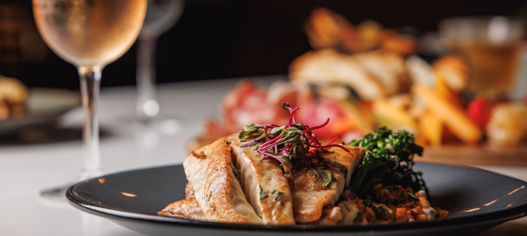 Fresh fish of the day entree